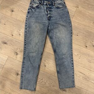 H&M Light Blue Ankle Jeans